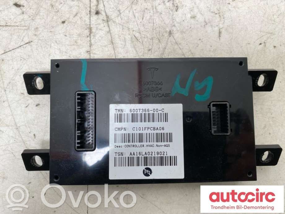 Tesla Model S Air conditioning/heating control unit 