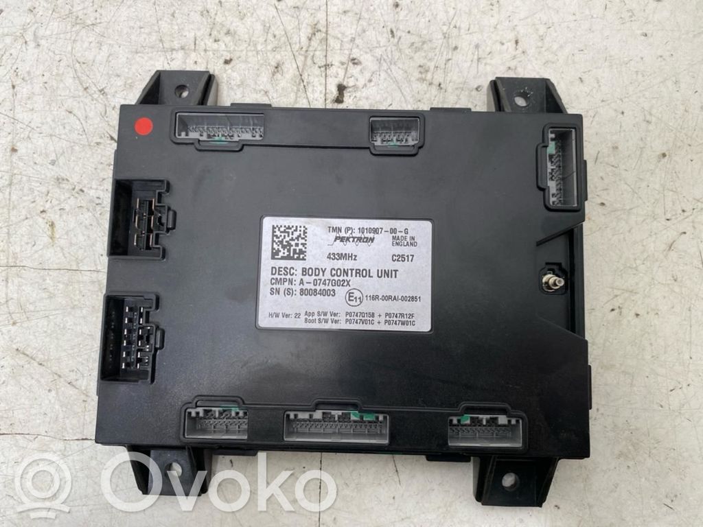 Modulo di controllo del corpo centrale   101090700G,101090700D,101090700D,101090700G