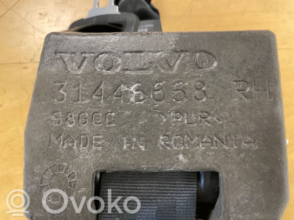 Volvo XC60 Centură spate