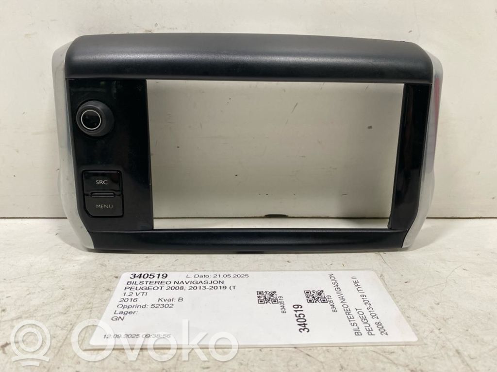 Peugeot 2008 I Unità principale autoradio/CD/DVD/GPS 