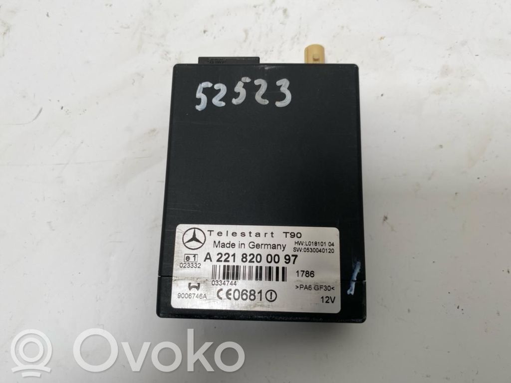 Autres unités de commande / modules   A2218200097,A2218200097,A2218200097