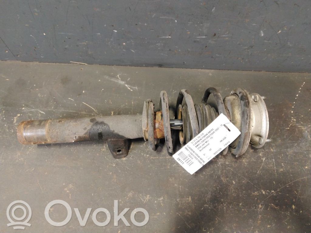 BMW 5 E60 E61 Priekinis amortizatorius su spyruokle 