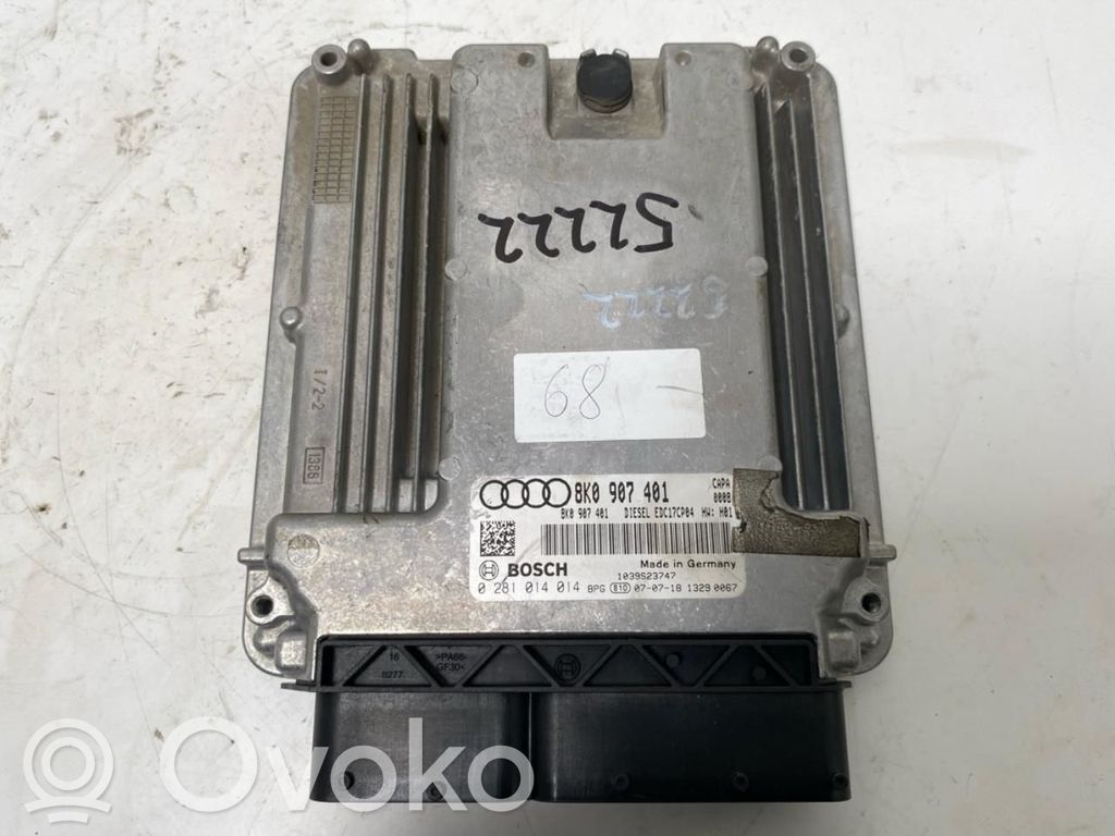 Audi A5 8T 8F Unitate control motor/modul ECU 