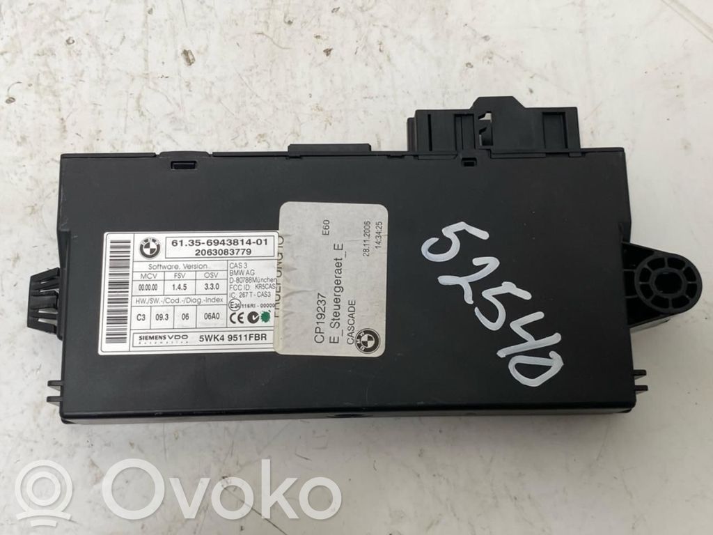 BMW 5 E60 E61 Sonstige Steuergeräte / Module 