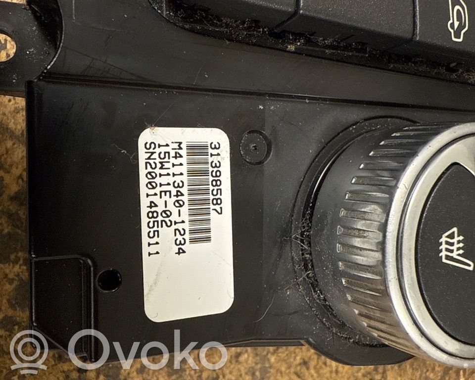Volvo V60 Verkleidung Bedieneinheit Klimaanlage / Heizung