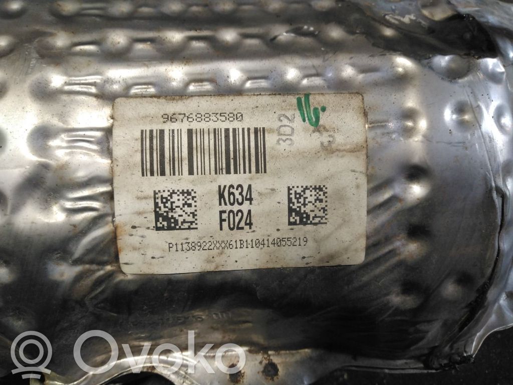 Peugeot 5008 Katalysaattori/FAP/DPF-hiukkassuodatin