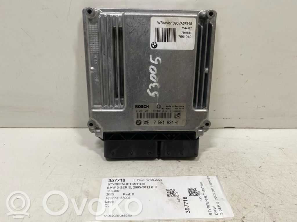 BMW 3 E90 E91 Engine control unit/module ECU 