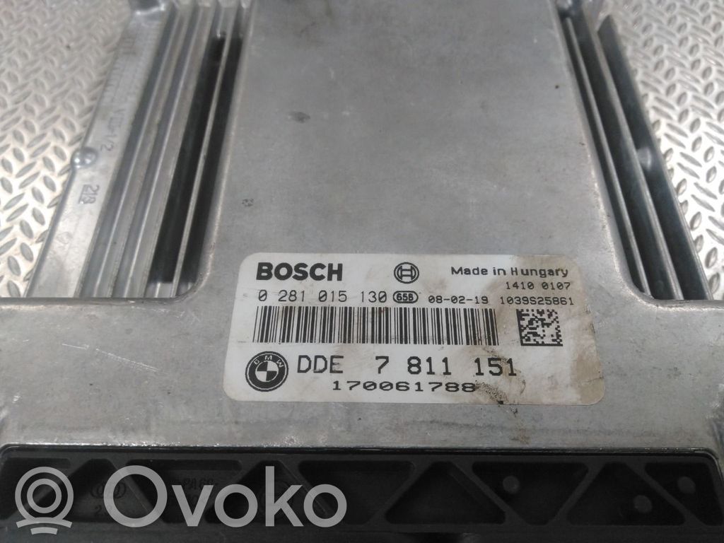 Unité de commande, module ECU de moteur   12145A48DA7,0281015130,0281015130,12145A48DA7