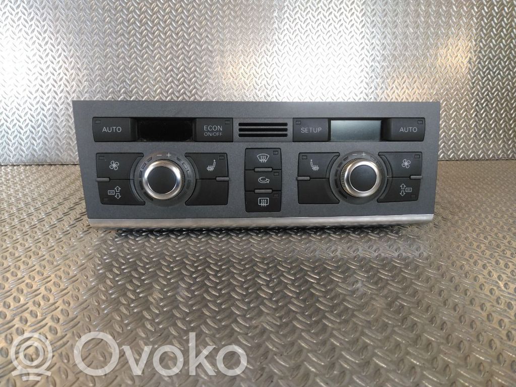 Audi A6 S6 C6 4F Console centrale, commande chauffage/clim 