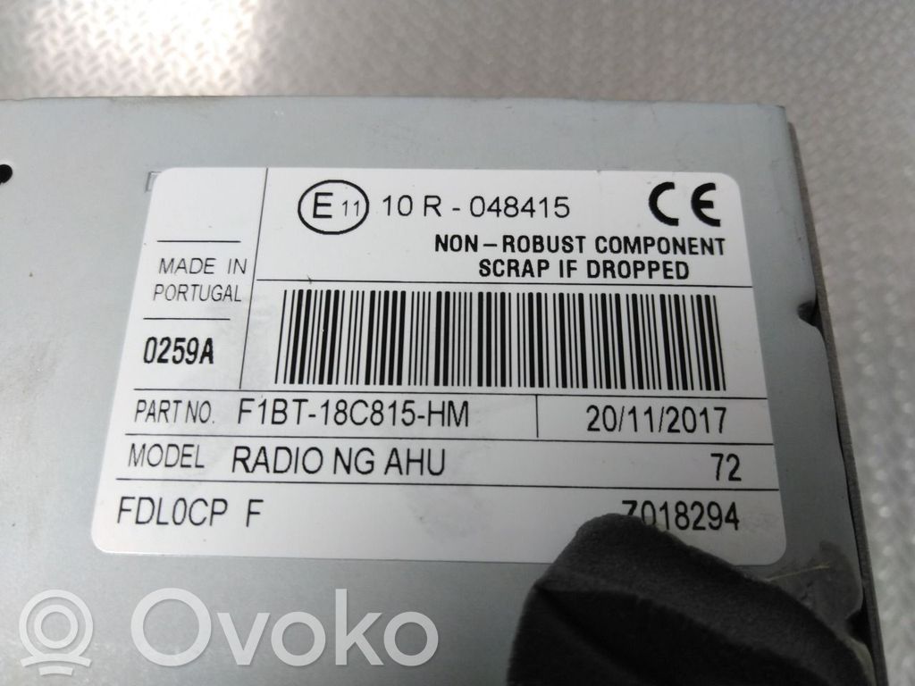 Ford Transit -  Tourneo Connect Radio/CD/DVD/GPS-pääyksikkö 