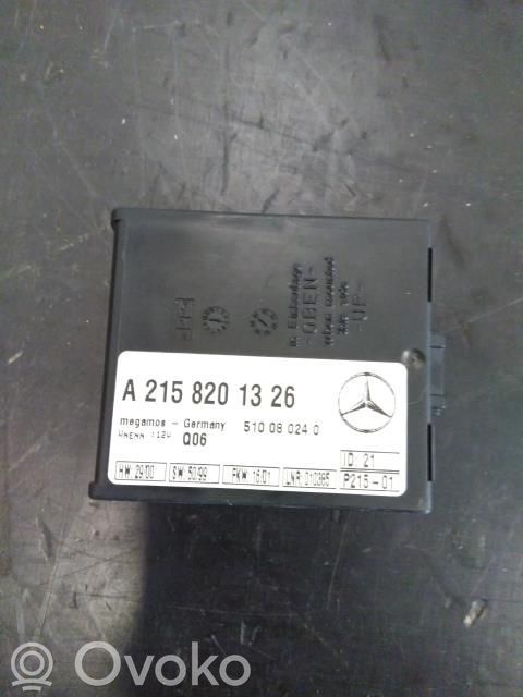 Mercedes-Benz CL C215 Interrupteur d'alarme