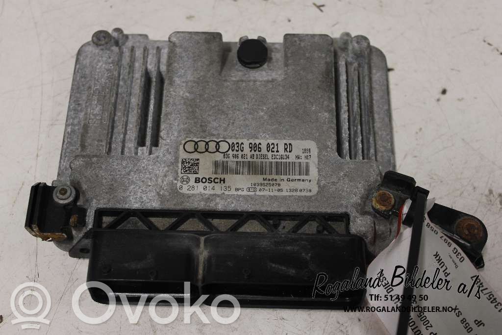 Engine control unit/module ECU   03G997058SX,03G997058SX,03G997058SX