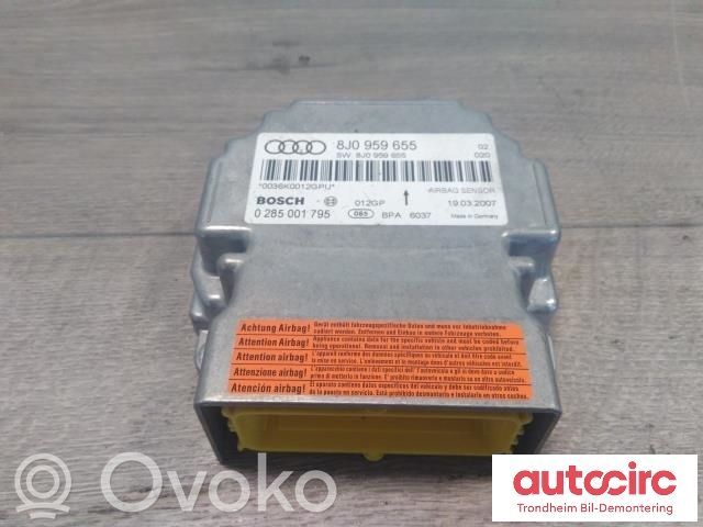 Unidad de control/módulo del ABS   8J0959655,0285001795,0285001795,8J0959655