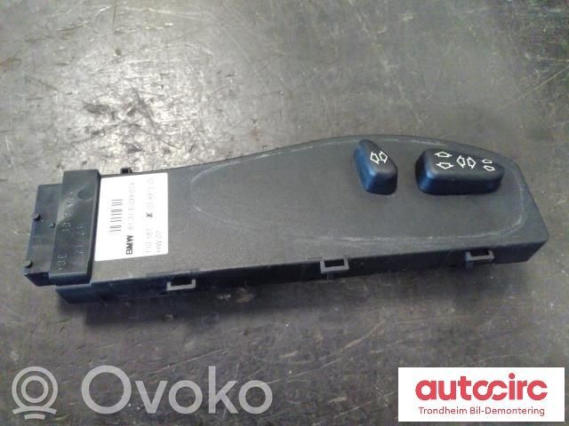 BMW X5 E53 Moldura del interruptor de la ventana de la puerta delantera 