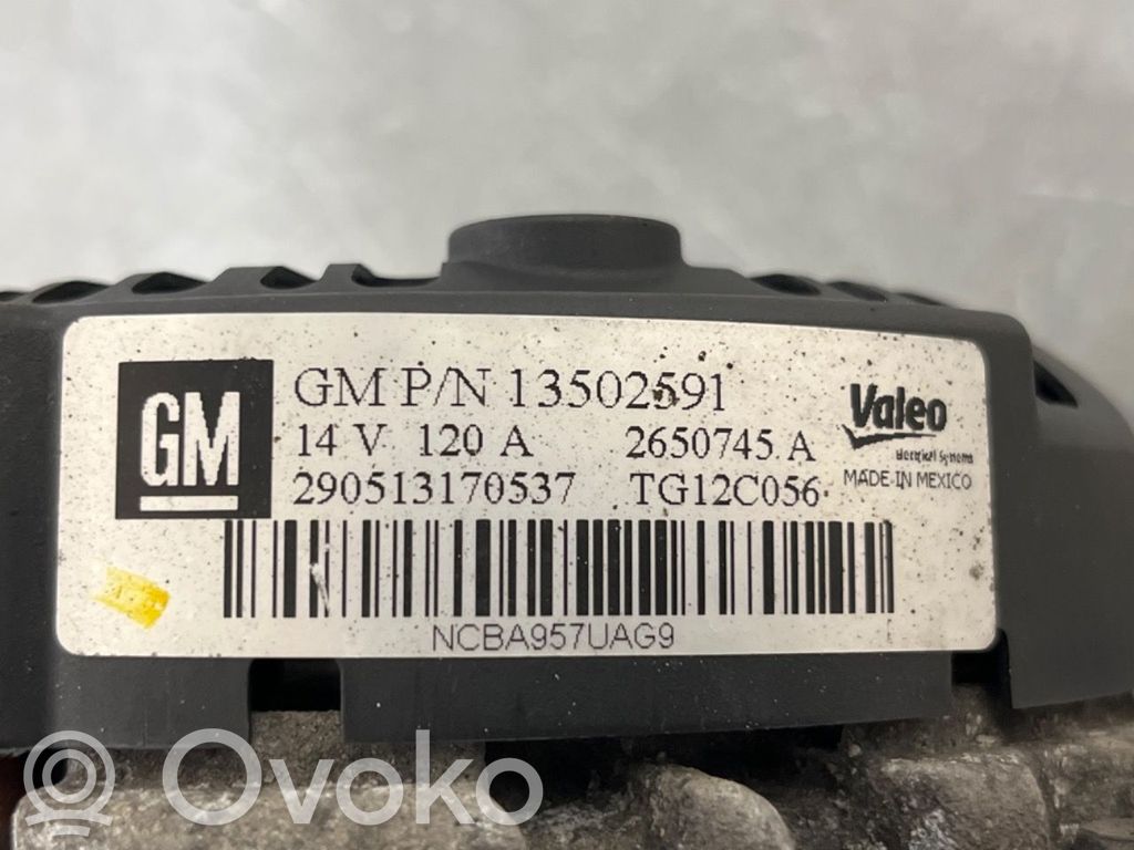 Generatorius   95519873,13502591,13502591,13502591,95519873,TG12C056