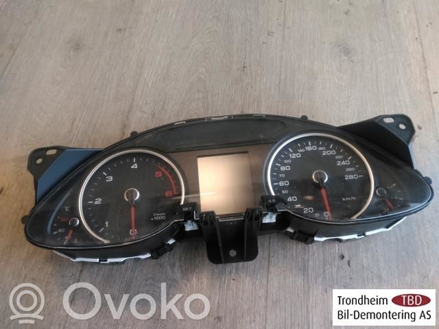 Audi A4 S4 B8 8K Tachimetro (quadro strumenti) 