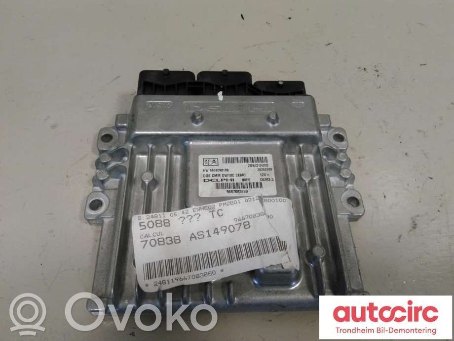 Peugeot 5008 Engine control unit/module ECU 