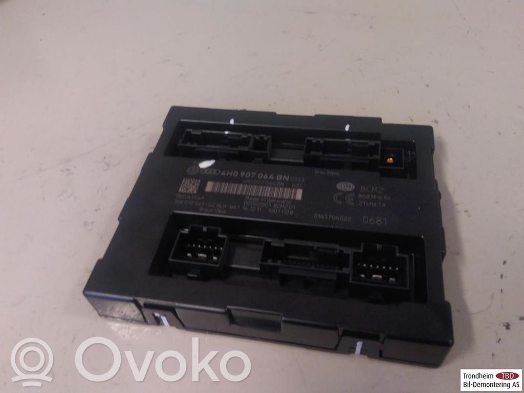 Audi A6 S6 C7 4G Modul de control caroserie central 