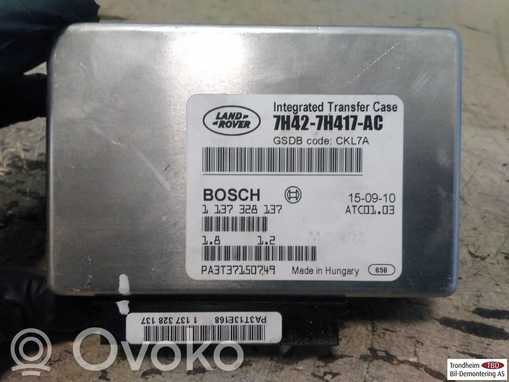 Land Rover Range Rover Sport L320 Sterownik / moduł podziału momentu obrotowego 