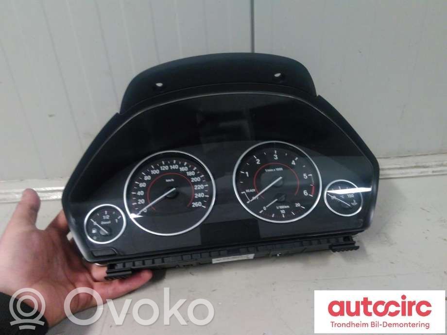 BMW 3 F30 F35 F31 Speedometer (instrument cluster) 