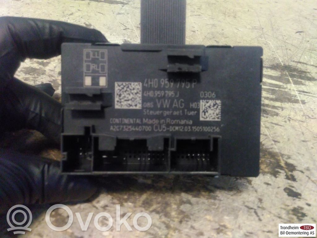 Unitate/modul comandă uși   4H0959795P,4H0959795J,4H0959795J,4H0959795P