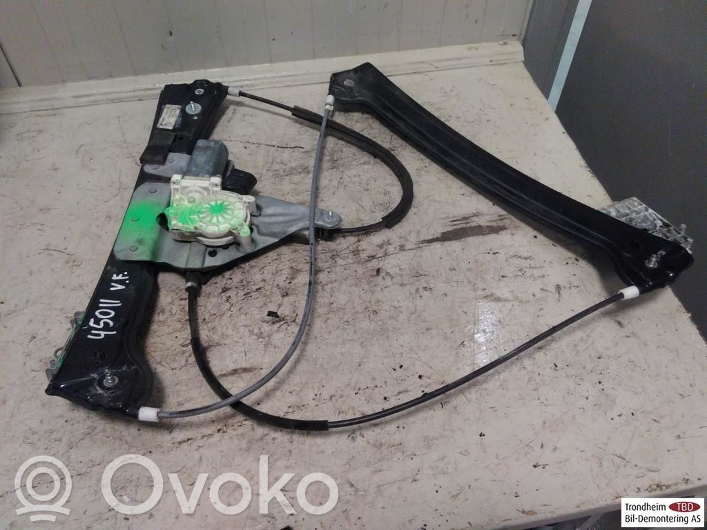 BMW 6 E63 E64 Regulador de ventanilla eléctrico de puerta delantera 