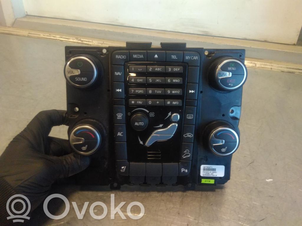 Console centrale, commande chauffage/clim   30795271,30795271