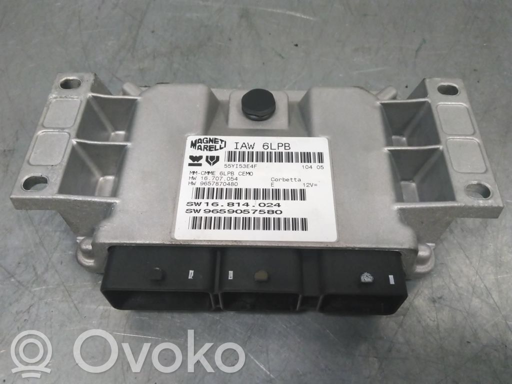 Engine control unit/module ECU   1939HS,1943C4,9659057580,1939HS,1943C4,9659057580