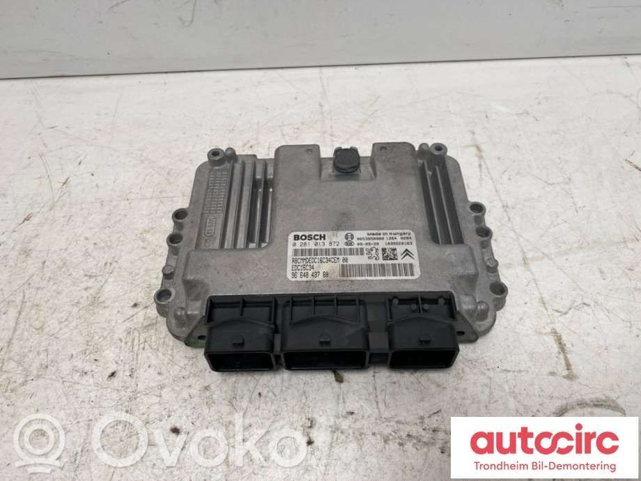 Engine control unit/module ECU   9664843780,194329,0281013872,1677620580,194329,9664843780