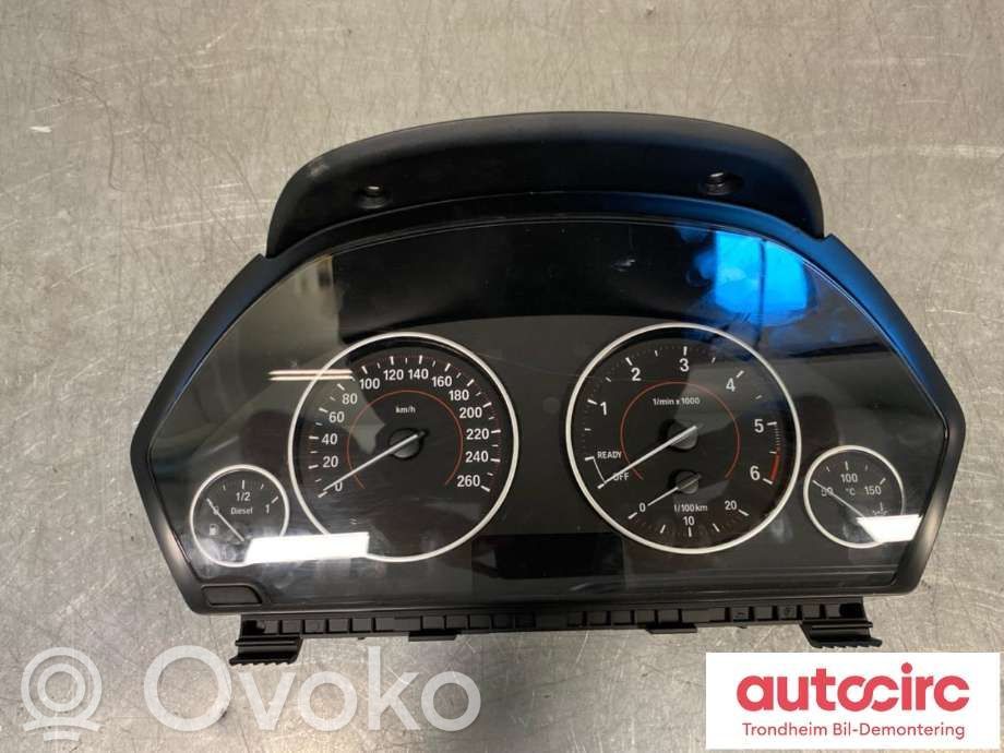 BMW 3 F30 F35 F31 Speedometer (instrument cluster) 