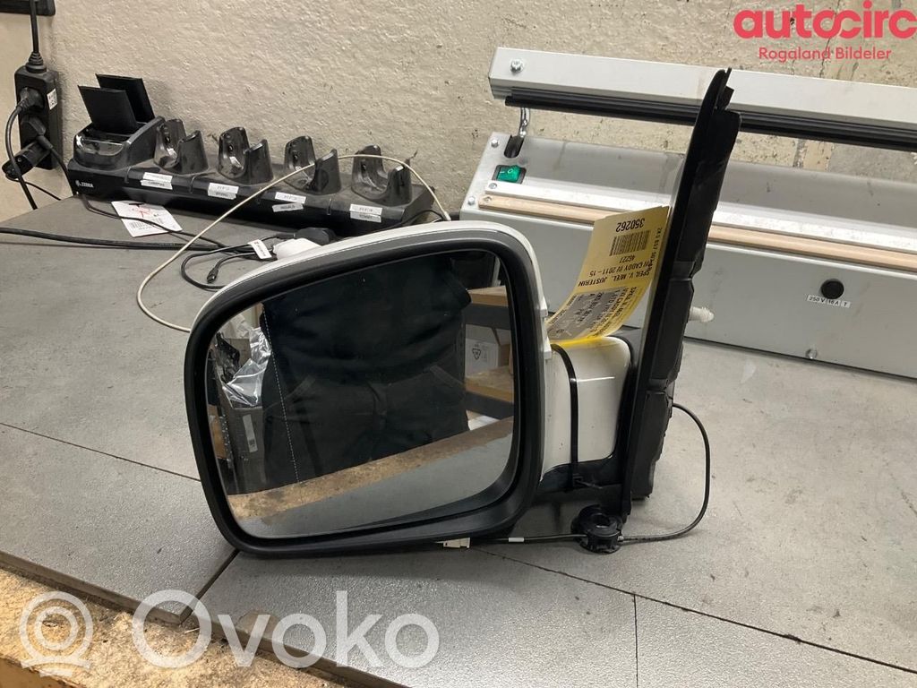 Volkswagen Caddy Etuoven sähköinen sivupeili 