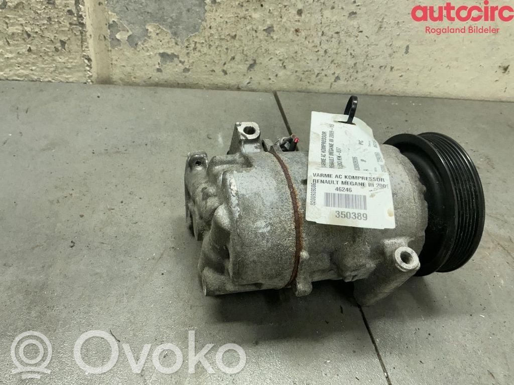 Renault Megane III Kompresor / Sprężarka klimatyzacji A/C 