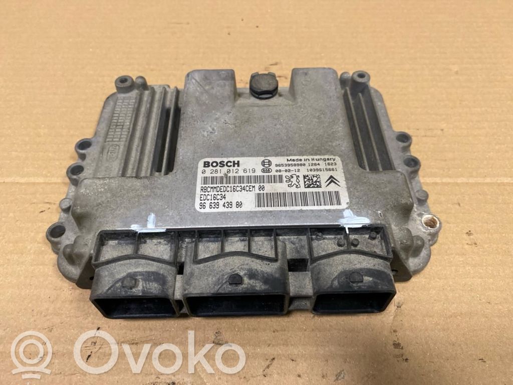 Peugeot Partner Engine control unit/module ECU 