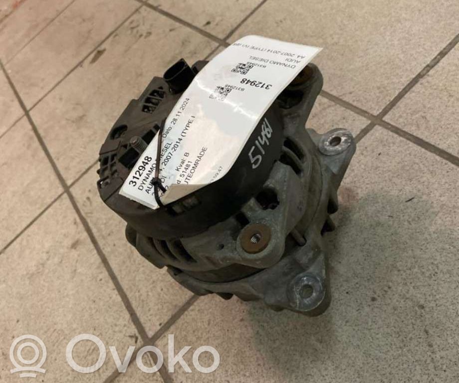 Audi A4 S4 B8 8K Generatorius 