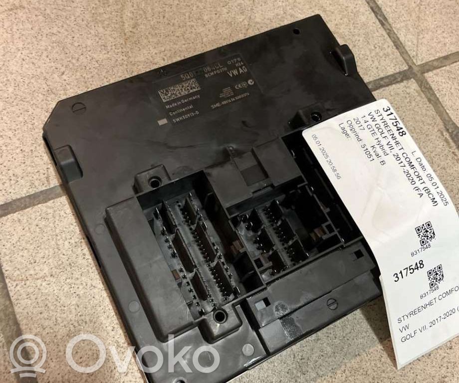 Volkswagen Golf VII Modul de control caroserie central 
