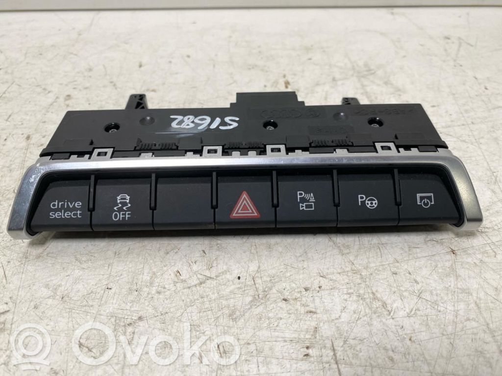 Audi E-tron GT Interrupteur feux de détresse 