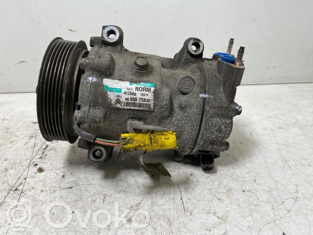 Peugeot 308 Compressore aria condizionata (A/C) (pompa) 