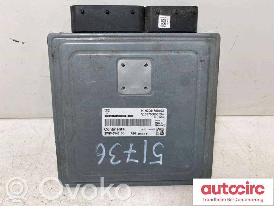 Porsche Panamera (970) Unité de commande, module ECU de moteur 
