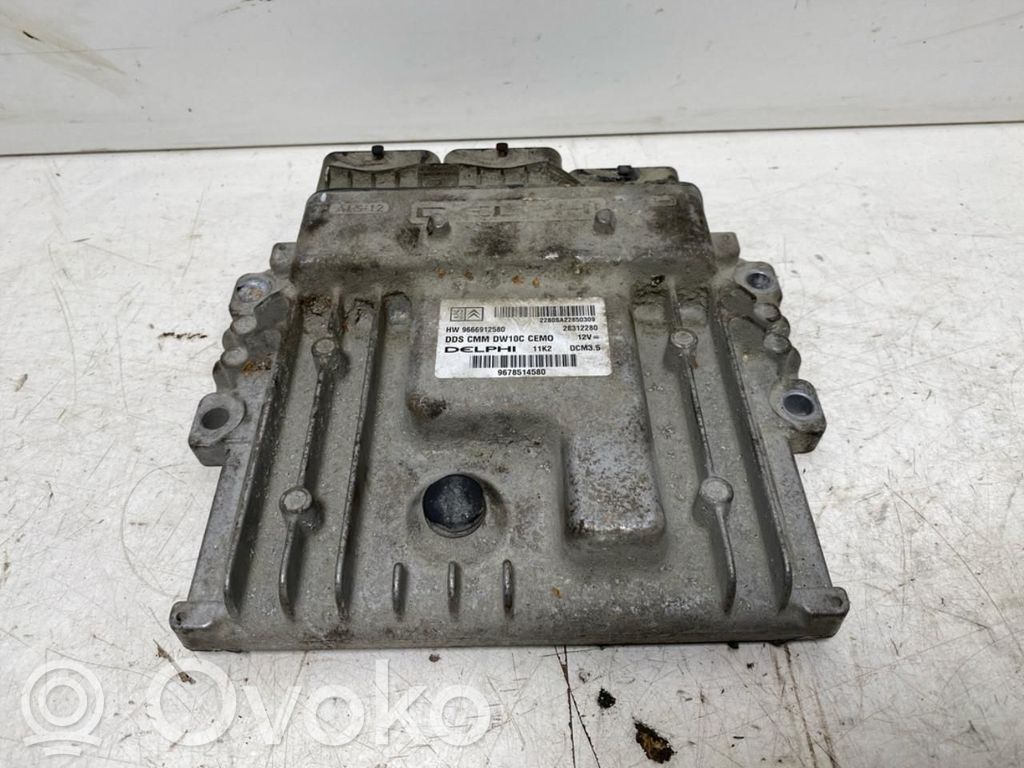 Fiat Scudo Unitate control motor/modul ECU 