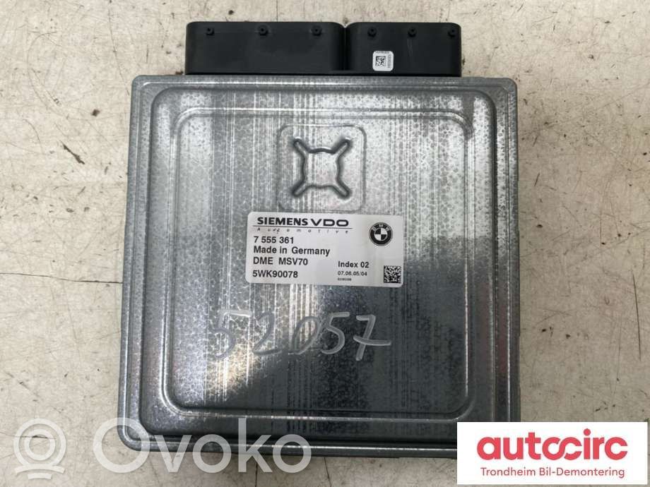 BMW 5 E60 E61 Engine control unit/module ECU 