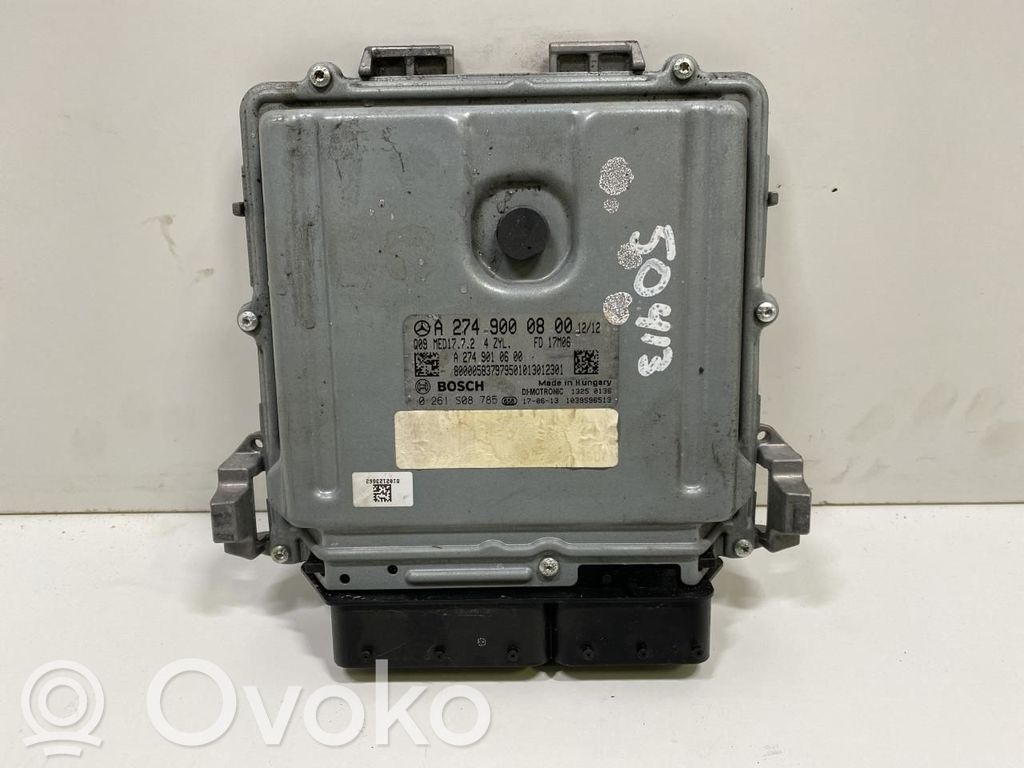 Mercedes-Benz C W205 Komputer / Sterownik ECU silnika 
