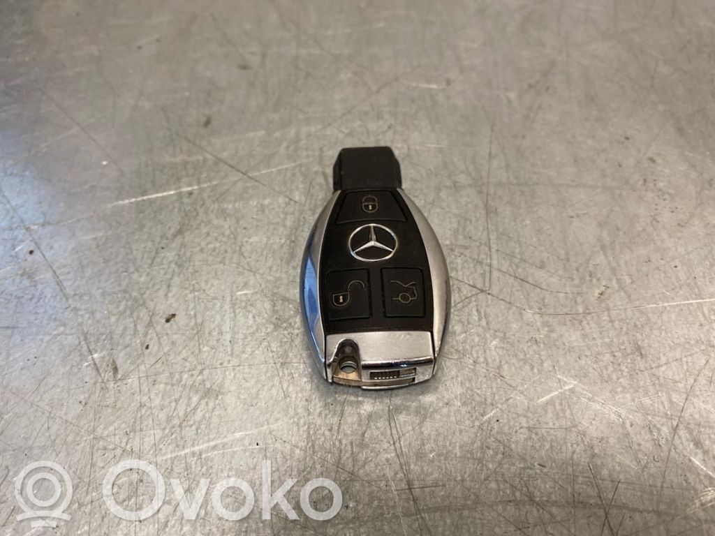 Mercedes-Benz E W212 Klucz / Karta zapłonu 