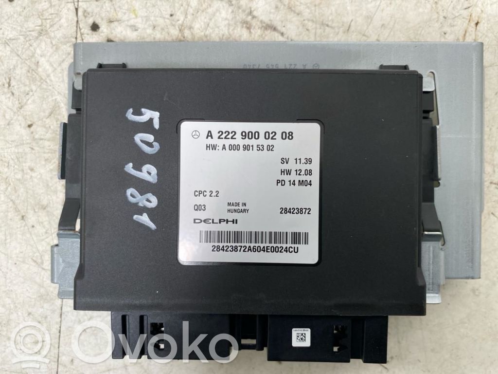 Mercedes-Benz S W222 Unidad de control/módulo de la caja de cambios