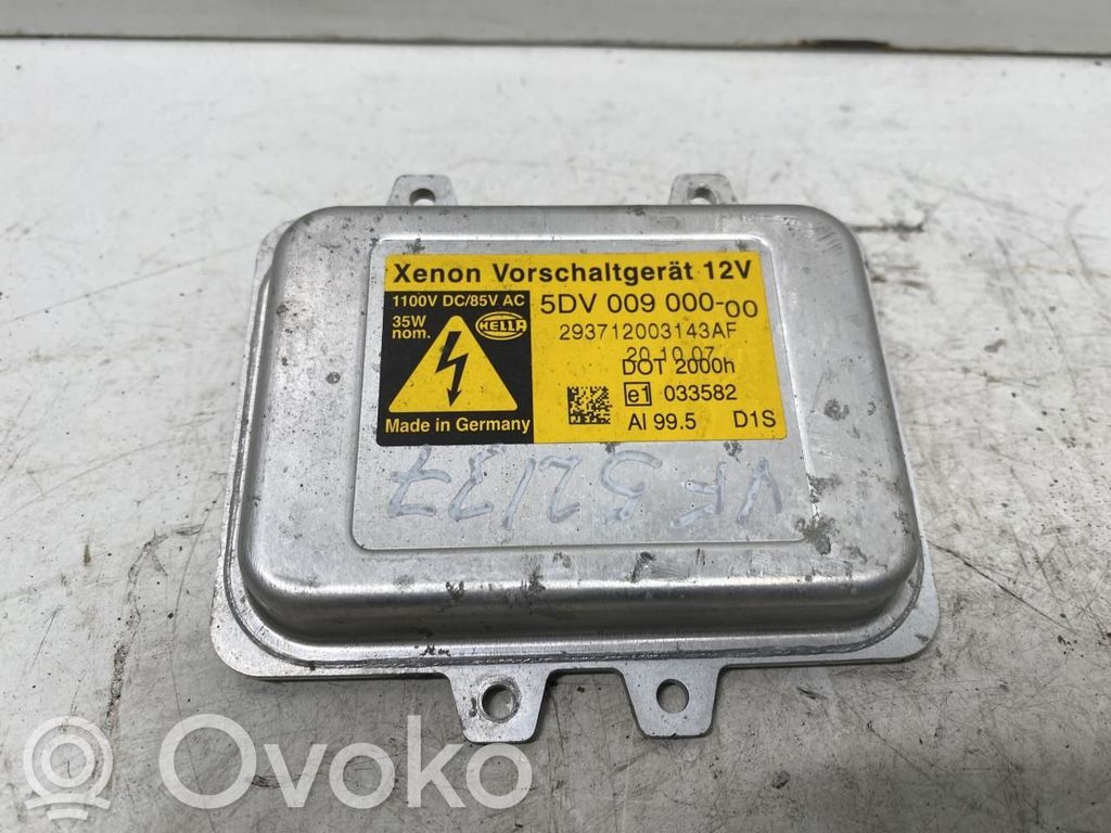 Xenon control unit/module   63126937223,5DV0090000,293712003143AF,293712003143AF,5DV0090000,63126937223