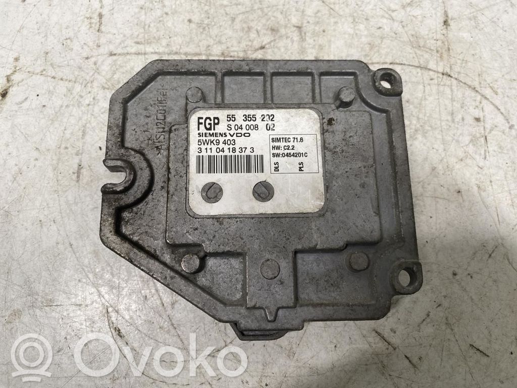 Unidad de control/módulo ECU del motor   55355292,3110418373,3110418373,55355292