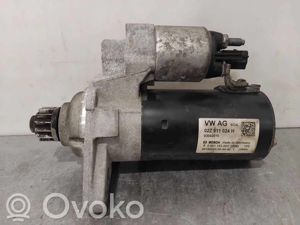 Electromotor   02Z911024HX,02Z911024H,02Z911024H,0001153007,02Z911024H,02Z911024HX