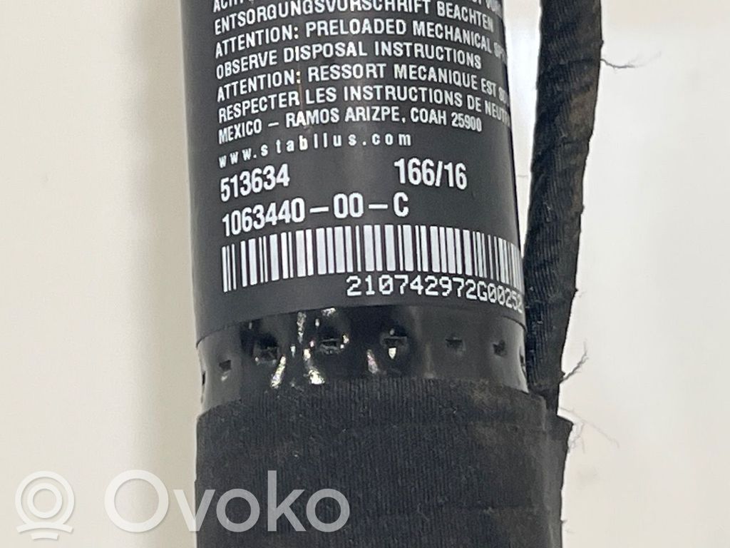 Tesla Model X Front door check strap stopper 