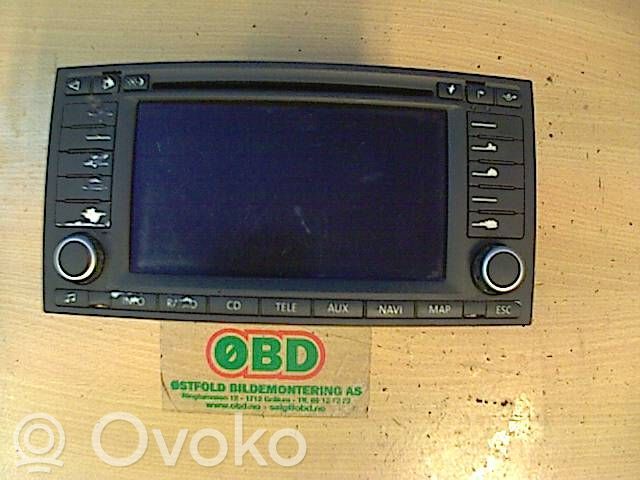 Volkswagen Touareg I Unità principale autoradio/CD/DVD/GPS 