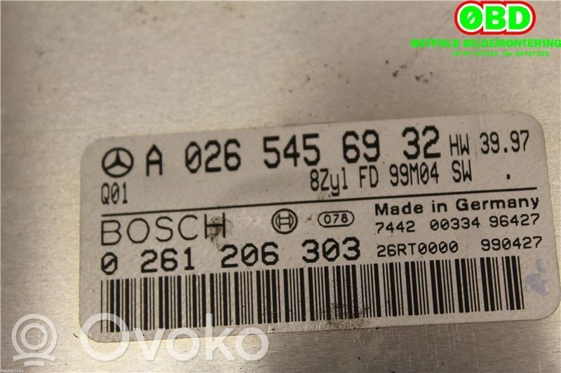 Mercedes-Benz S W220 Unitate control motor/modul ECU 
