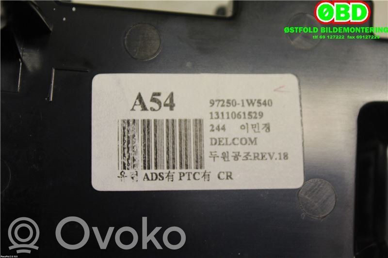 Console centrale, commande chauffage/clim   972501W540,972501W540,972501W540,972501W540
